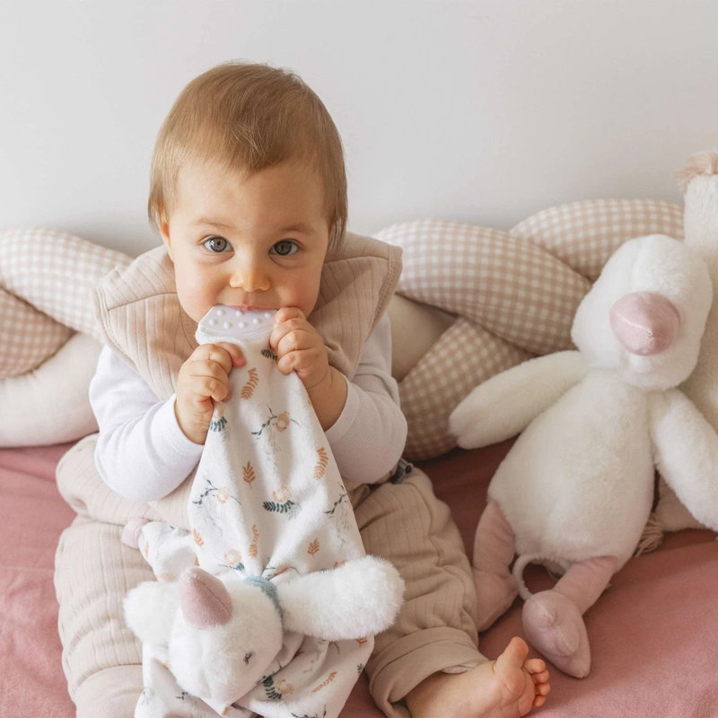 Doudou plat Oie lifestyle