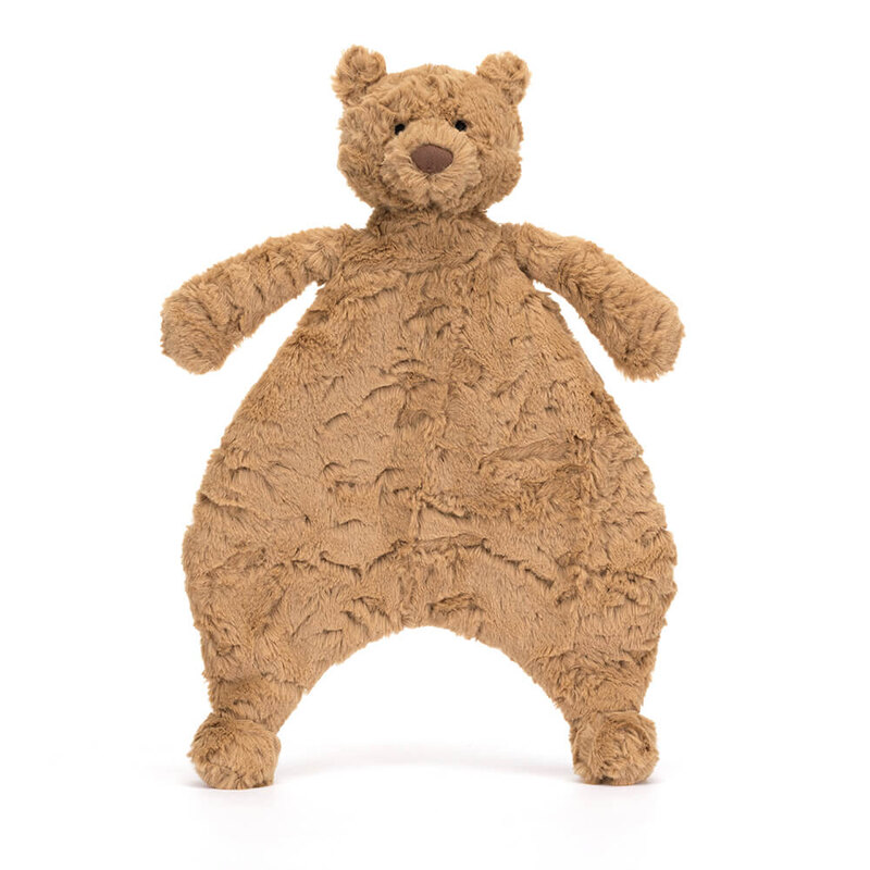 Doudou Plat Ours Bartholomew Jellycat face