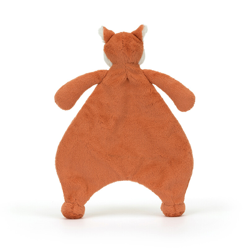 Doudou renard Bashful Fox Comforter Jellycat Produit dos