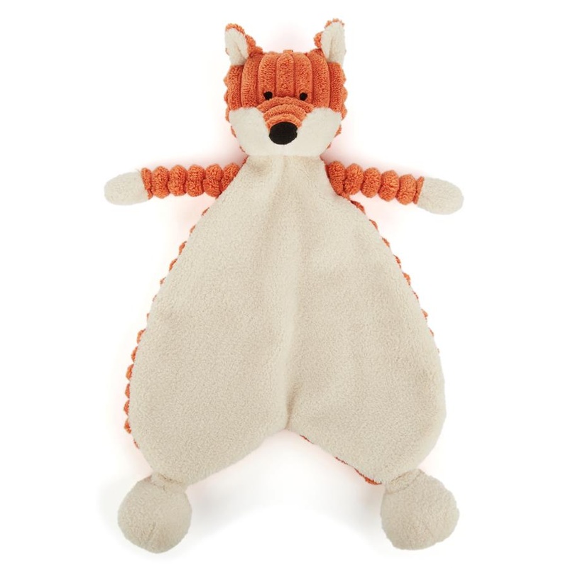 Doudou renard Cordy Roy Baby Fox Jellycat Produit face