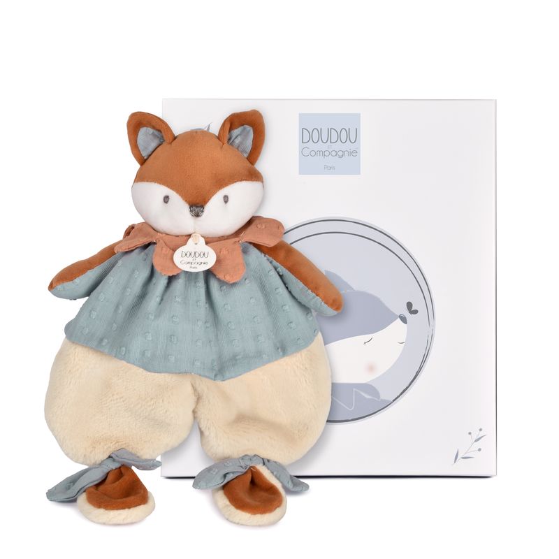 Doudou Renard Timo Doudou et Compagnie avec boîte