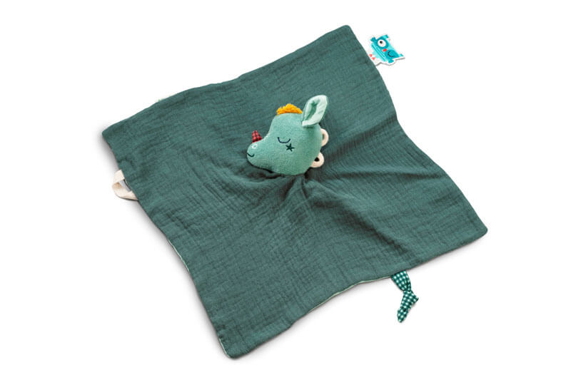 Doudou en tissu Joe Lilliputiens dragon