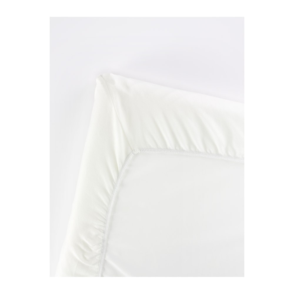 Drap-housse pour le Lit de Voyage BABYBJORN Blanc pur