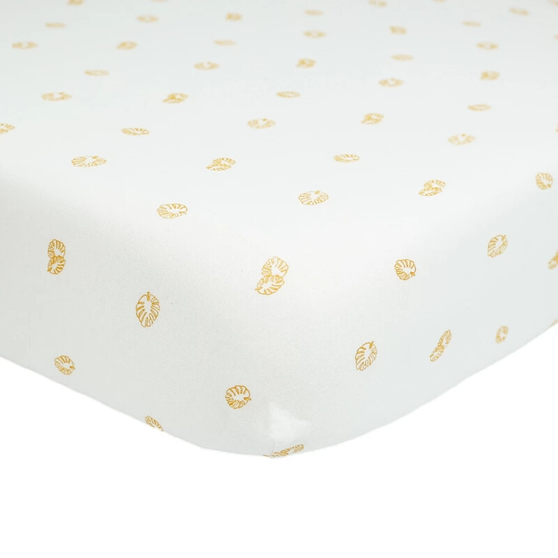 Drap Housse Dino Feuilles Trois Kilos Sept produit face