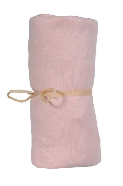 Drap Housse jersey Corail Bio P'tit Basile BamBinou
