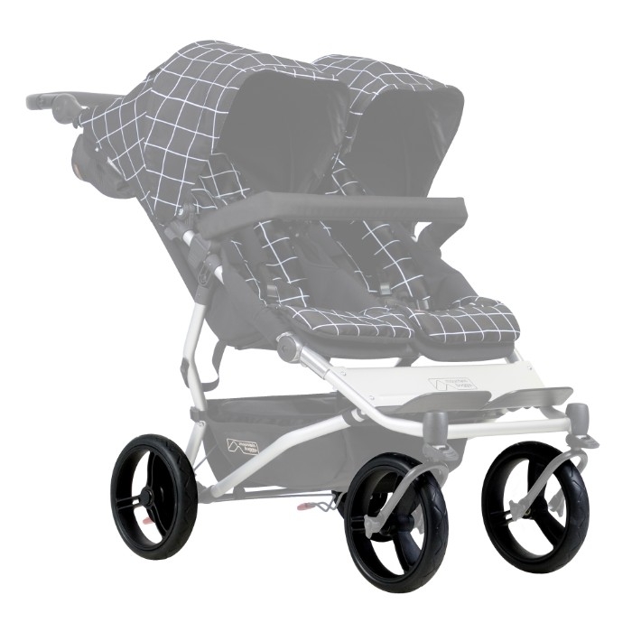 Pack de 4 roues 10 pouces pour poussette Duet V3 Mountain Buggy