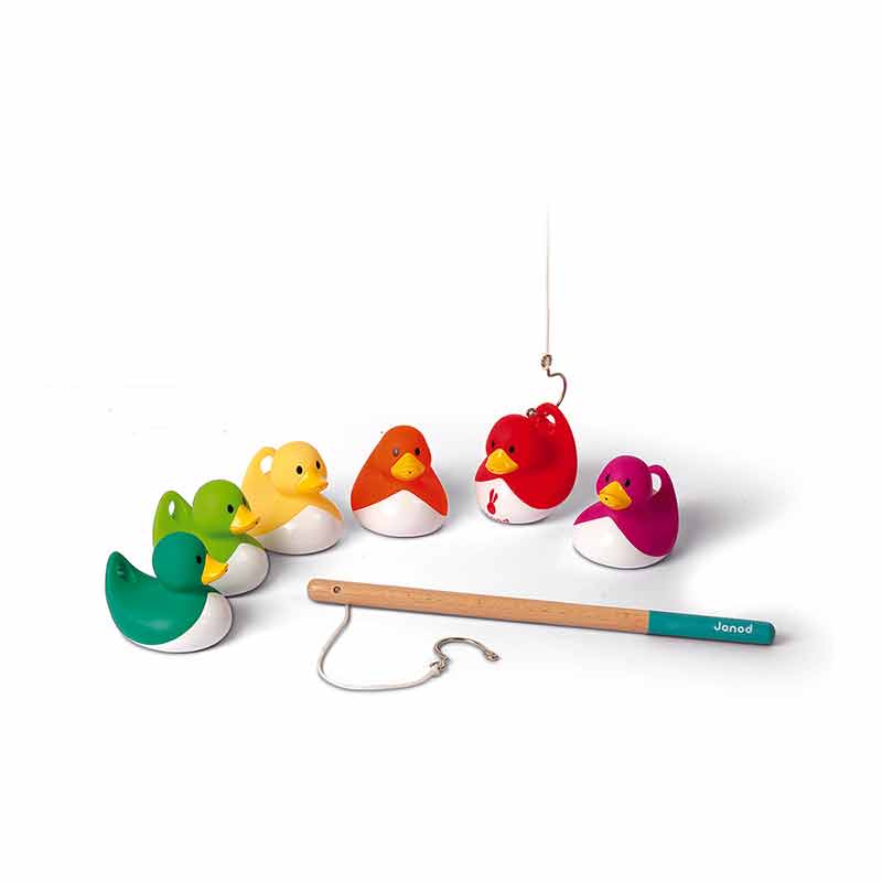 Jeu Ducky Pêche jeu de pêche à la ligne enfant Janod - Bambinou