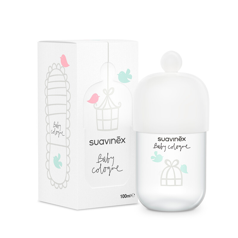 Eau de toilette pour Bébé 100 ml Suavinex produit avec package