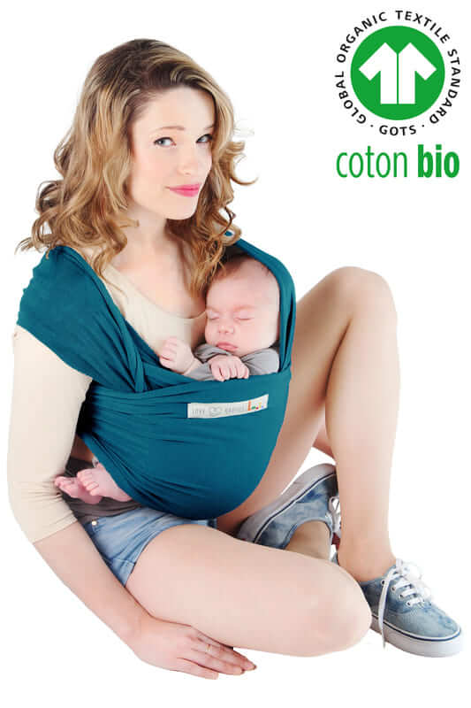 ‌Écharpe de portage bébé Basic Bio Love Radius - Bambinou