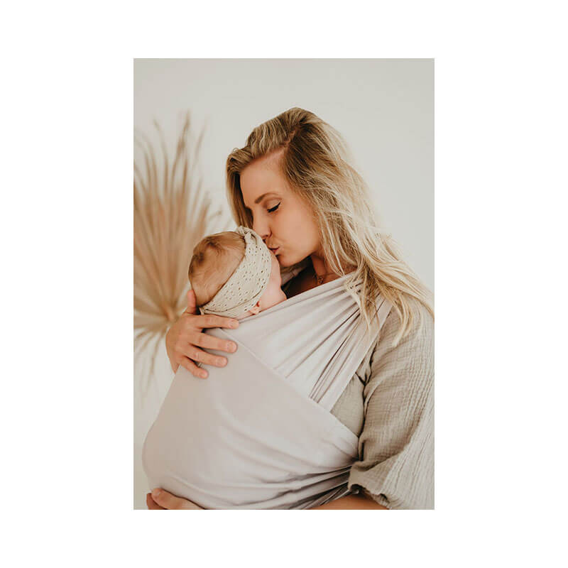 Charpe porte top bébé babylonia