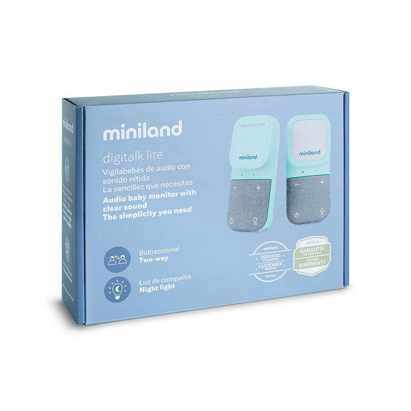 Ecoute bébé audio Digitalk Lite Miniland packaging