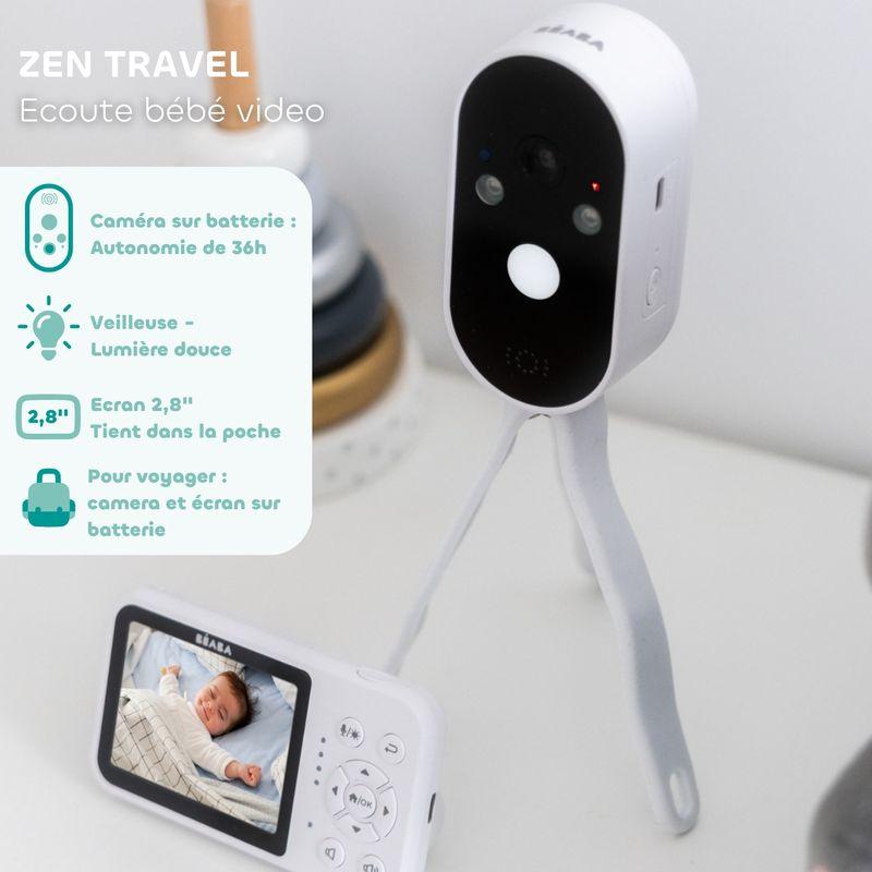 Ecoute bébé Zen Travel blanc BEABA caractéristiques 2