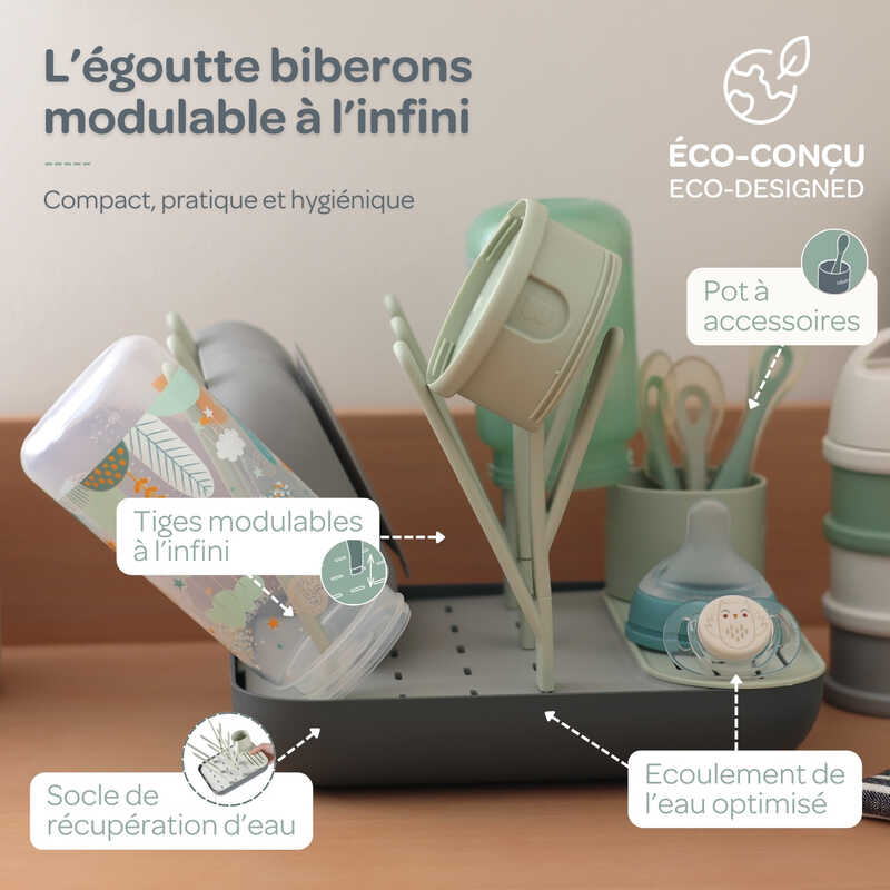 Égoutte biberons Forêt Beaba informations2
