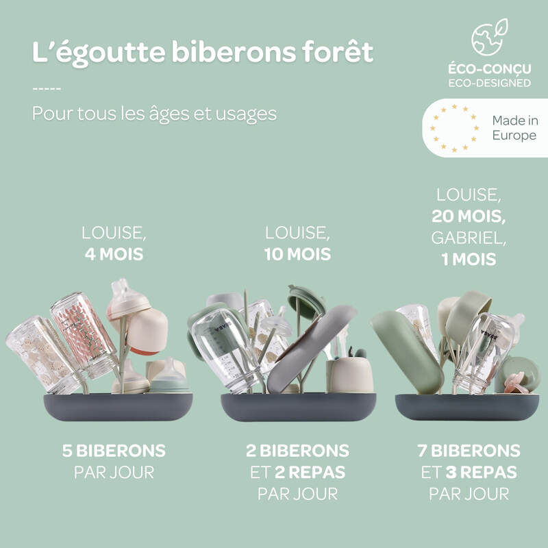 Égoutte biberons Forêt Beaba informations4