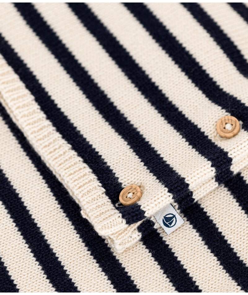 Ensemble 2 Pieces Marinière PETIT BATEAU bouton