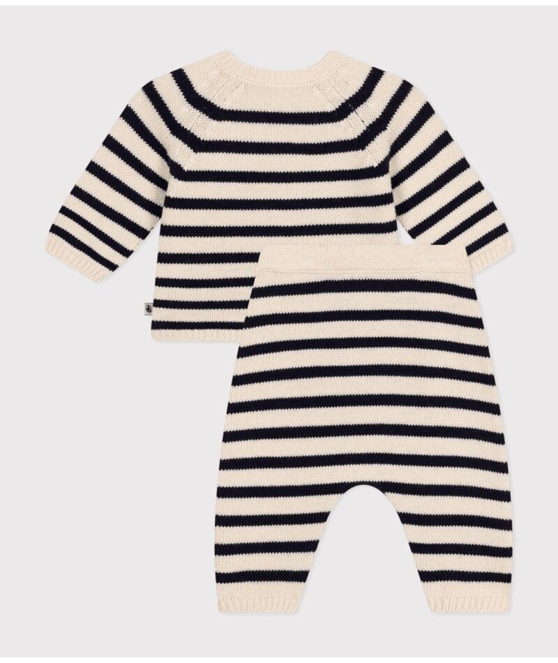 Ensemble 2 Pieces Marinière PETIT BATEAU dos