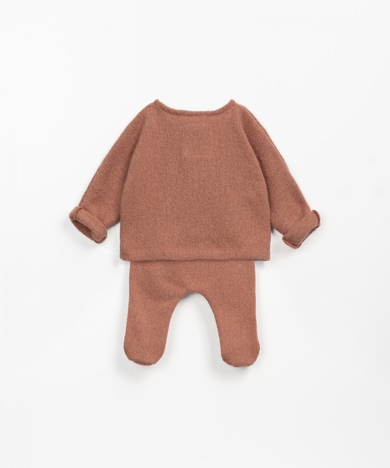 Ensemble bébé pull et pantalon en jersey Maria PLAY UP dos