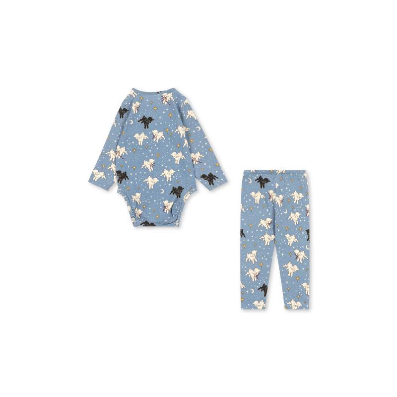 Ensemble Body Pyjama Mouton 12 mois KONGES SLOJD arrière