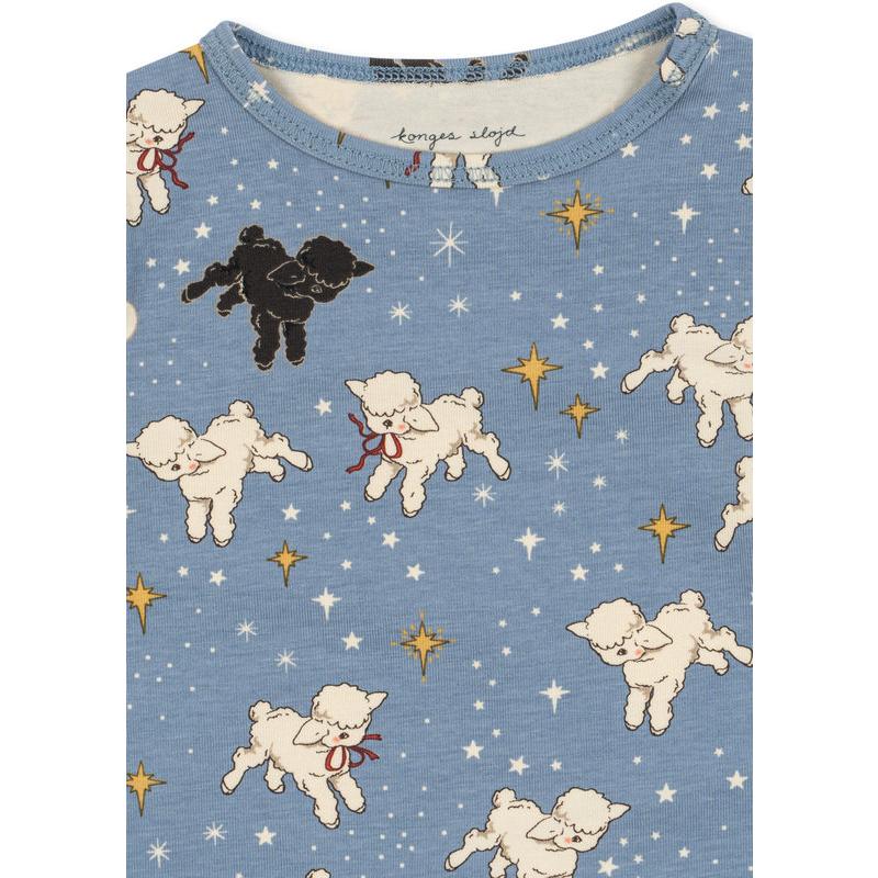 Ensemble Body Pyjama Mouton 12 mois KONGES SLOJD zoom col
