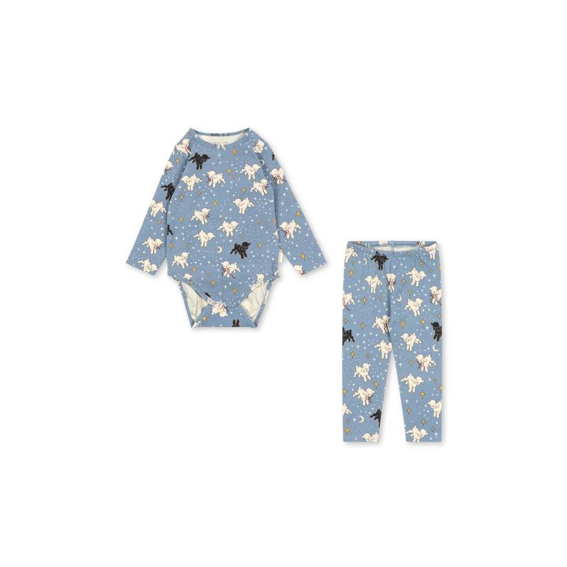 Ensemble Body Pyjama Mouton 12 mois KONGES SLOJD avant