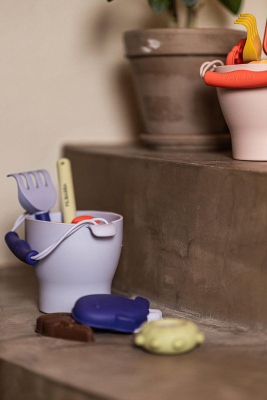 Ensemble de plage en silicone - Bleu Filibabba lifestyle 1 