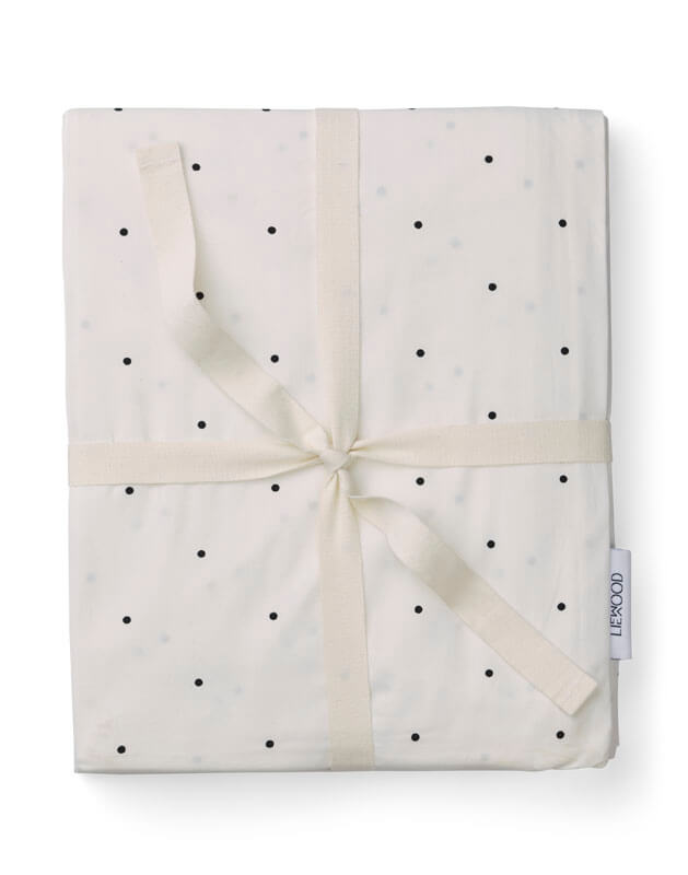 Ensemble Linge de lit Ingeborg Junior Pois Creme de la creme Liewood pack