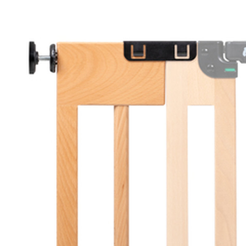 Extension 15 cm pour Barrière de sécurité Clear Step Easyclose Eco Beech Hauck zoom