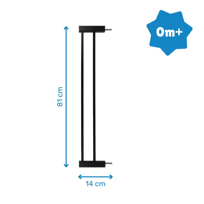Extension de Barrière Safe & Pass 14 cm Badabulle dimensions