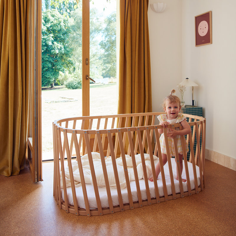 Extension pour lit évolutif Junior Lugo avec matelas 70 x 140 Charlie Crane lifestyle 2