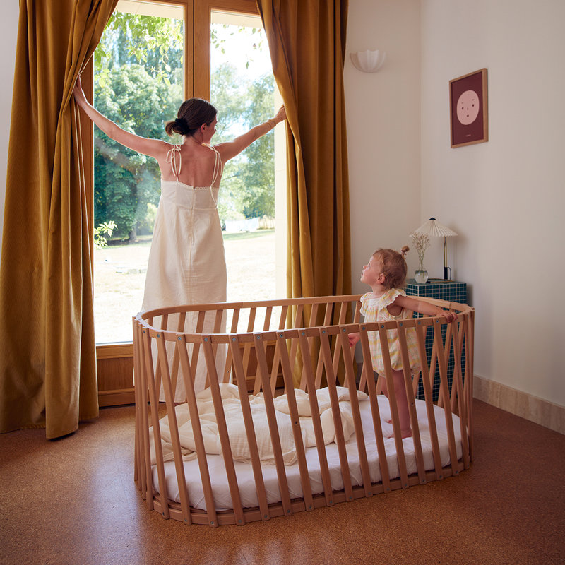 Extension pour lit évolutif Junior Lugo avec matelas 70 x 140 Charlie Crane lifestyle 5