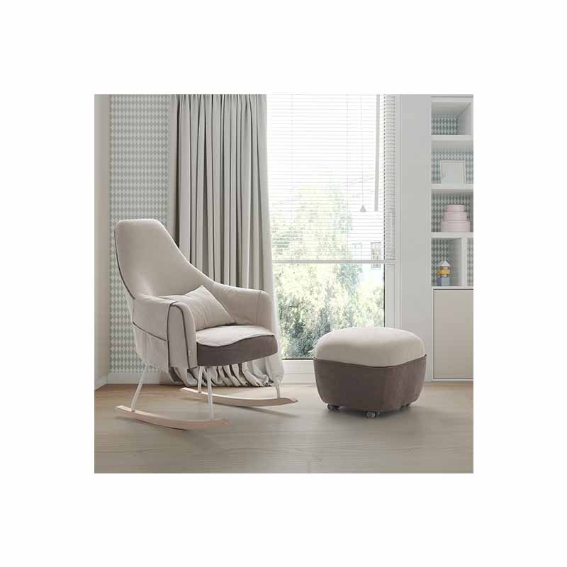 Fauteuil d’allaitement Rocking Chair Moom Micuna lifestyle