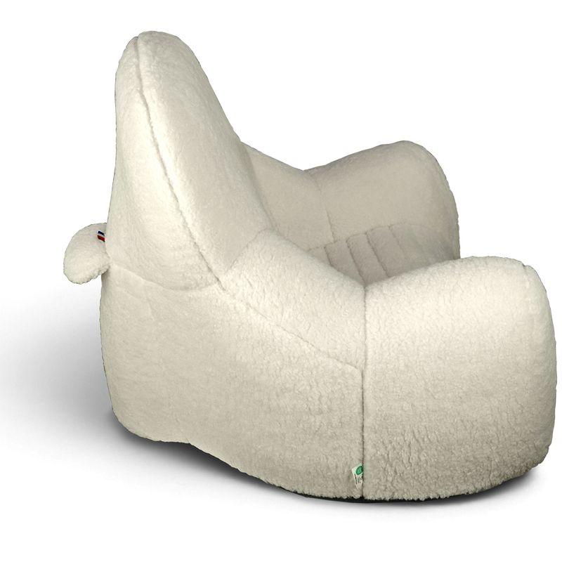 Fauteuil enfant en mousse S'TEDDY Bouclette RENOLUX côté