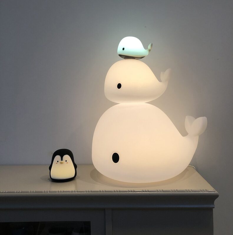 Lampe Led Christian la baleine Medium Filibabba ambiance