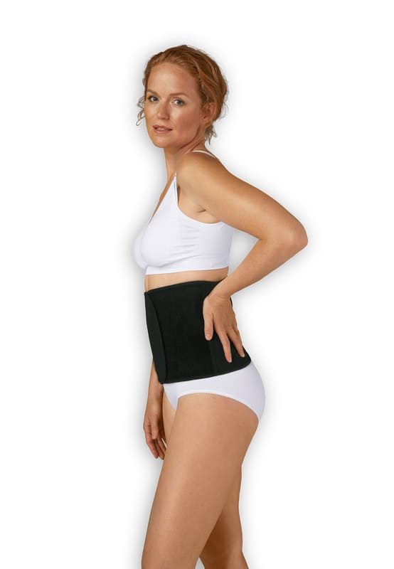 Gaine abdominale post grossesse Noir Carriwell - Bambinou