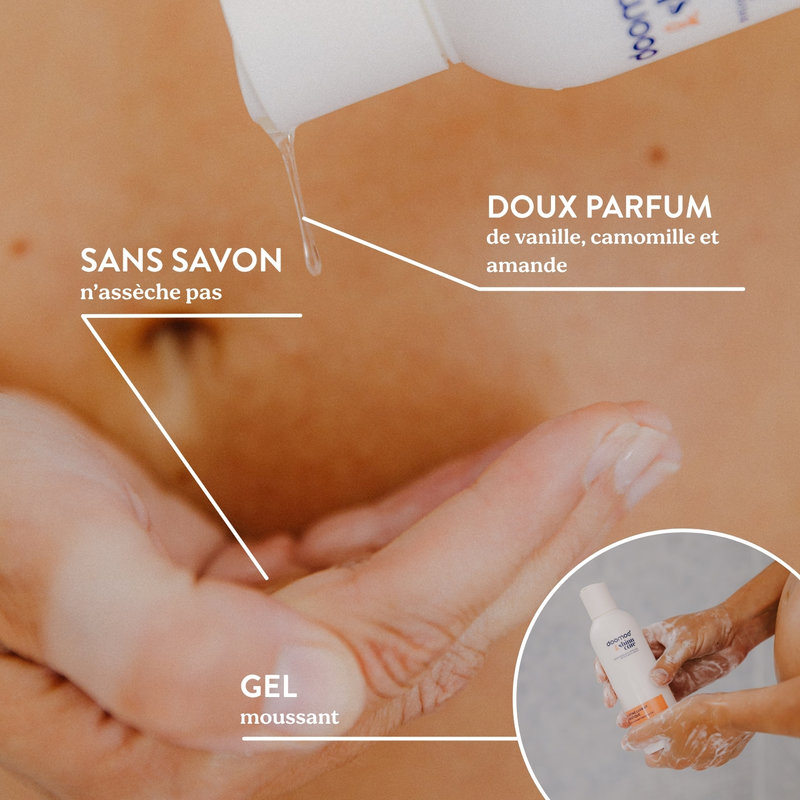 Gel Intime Lavant Prébiotique Doomoo x ShinnCare 200 ml Babymoov infos 2