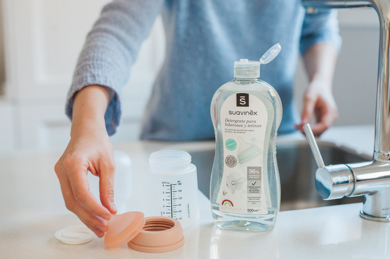 Nettoyant Pour Biberons Et Tetines 500ml Suavinex lifestyle 4