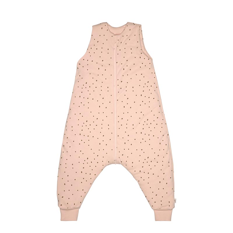 Gigoteuse avec jambes Dots rose poudré TOG 2,5 Lässig