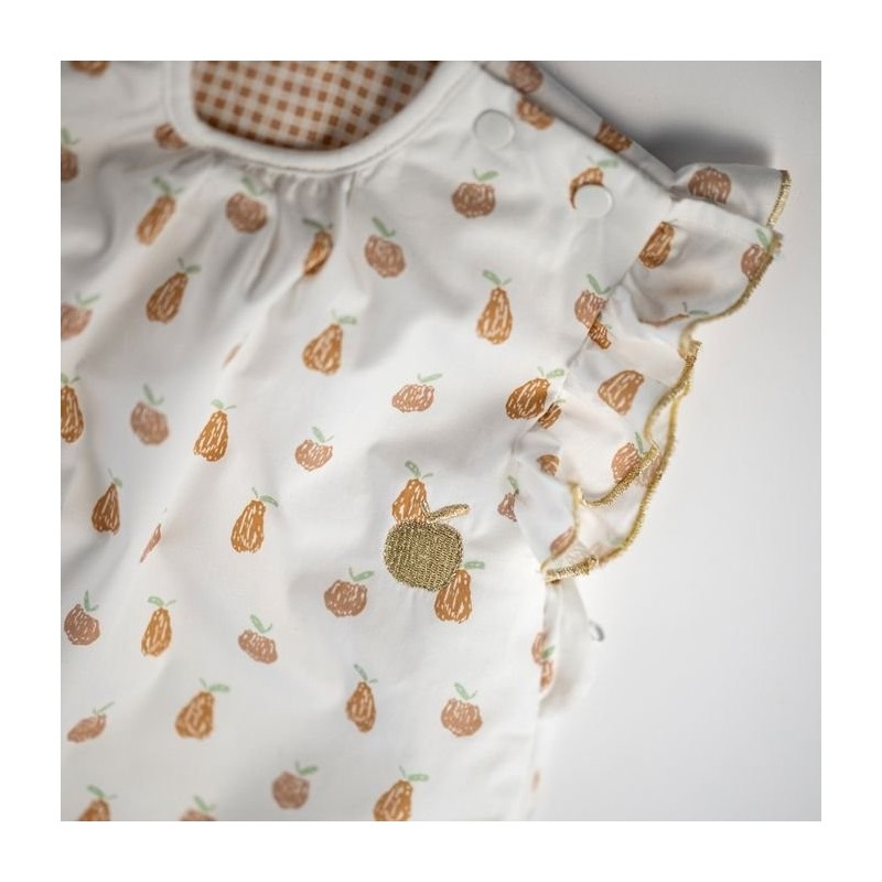 Gigoteuse Hiver 0-6 Mois A Volants Botanica Sauthon volants