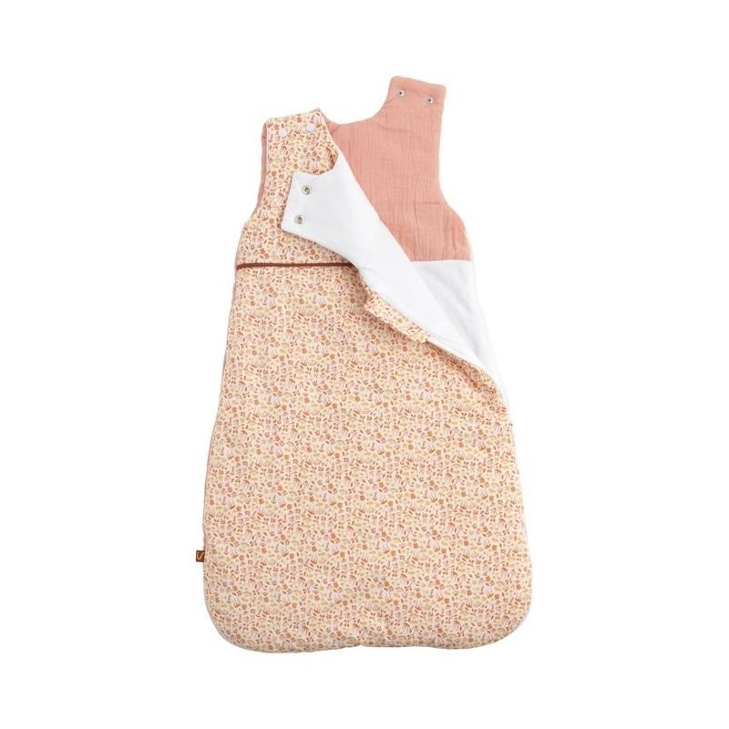 Gigoteuse Hiver 0-6 Mois Motif Floral Esmée Sauthon ouverture