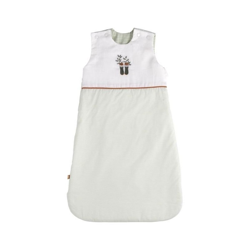 Gigoteuse Hiver 0-6 Mois Rayures Botanica Sauthon devant