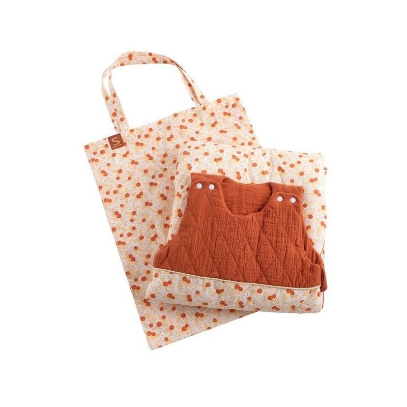 Gigoteuse Hiver 6-24 Mois Terracotta Esmée Sauthon sac