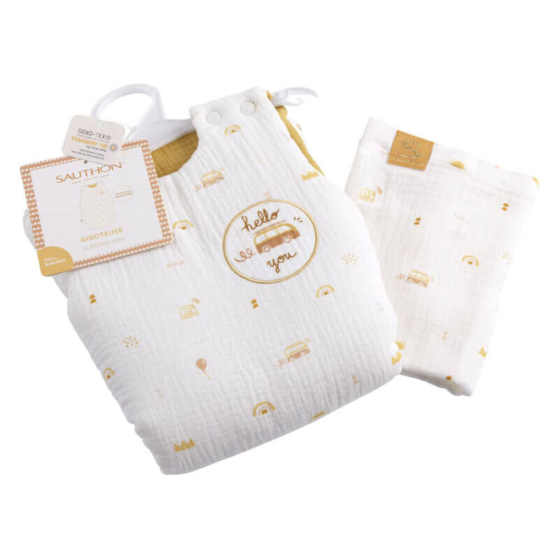 Gigoteuse hiver Sunlight TOG 3,5 écrue naissance Sauthon pack