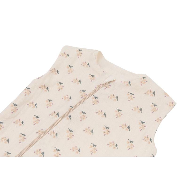 Gigoteuse légère en double gaze 0-6 mois Sweety Wabi-Sabi Darling NOBODINOZ col