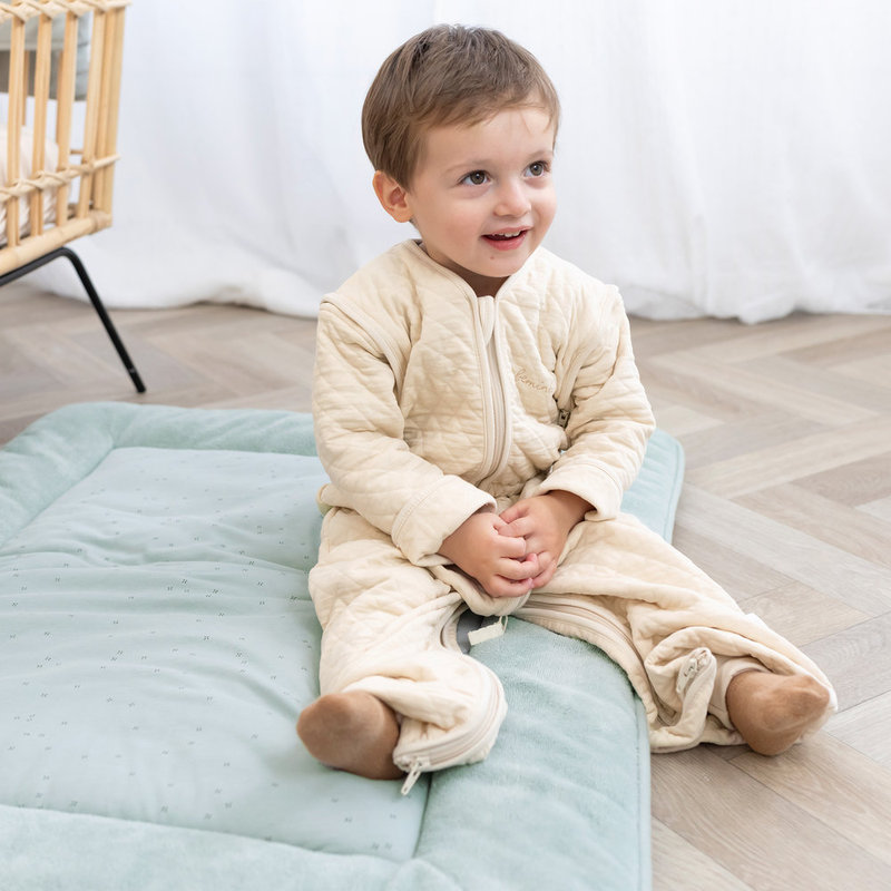 Gigoteuse Magic Bag Pady quilted jersey tog 1,5 Cream 24-36m Bemini lifestyle 1