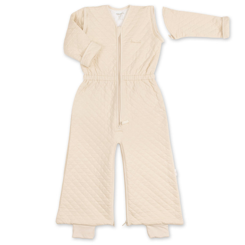 Gigoteuse Magic Bag Pady quilted jersey tog 1,5 Cream 24-36m Bemini produit manche à côté
