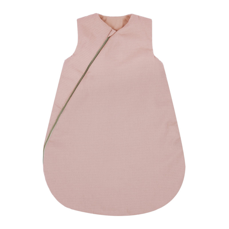 Gigoteuse mi-saison Cocoon en nid d'abeille 0-6 M  Nobodinoz Mauve pink