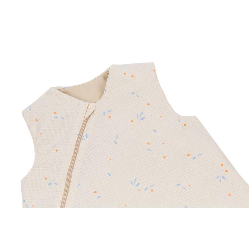 Gigoteuse mi-saison Cocoon en nid d'abeille 0-6 M Opera Orange Cherries NOBODINOZ col