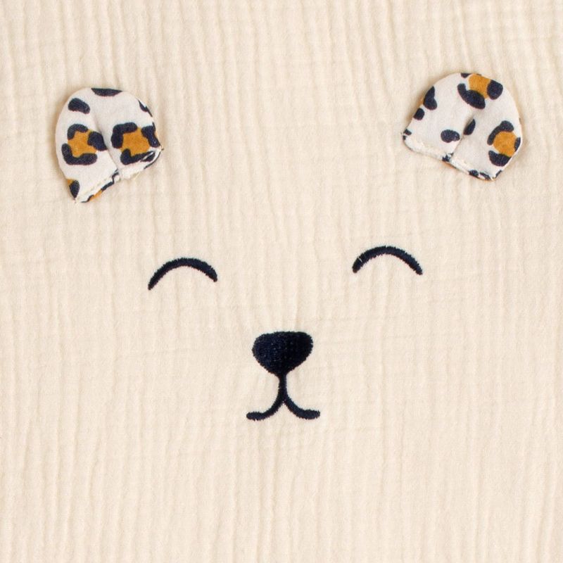 Gigoteuse ouatinée 0-6 Mois Léopard Sauthon zoom