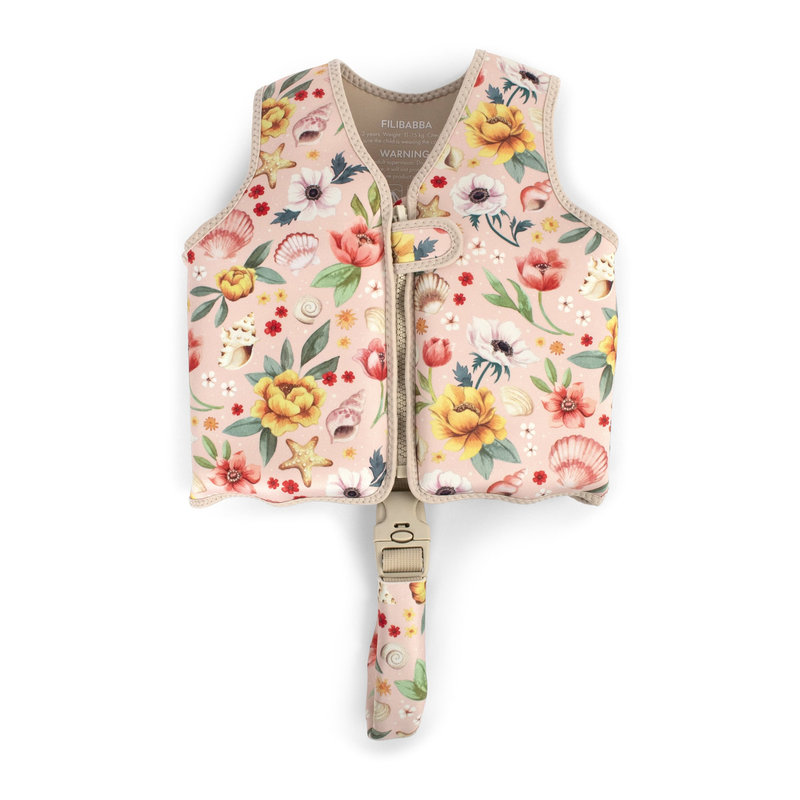 Gilet de bain 1-2 ans - Ocean Blossom Filibabba produit face 