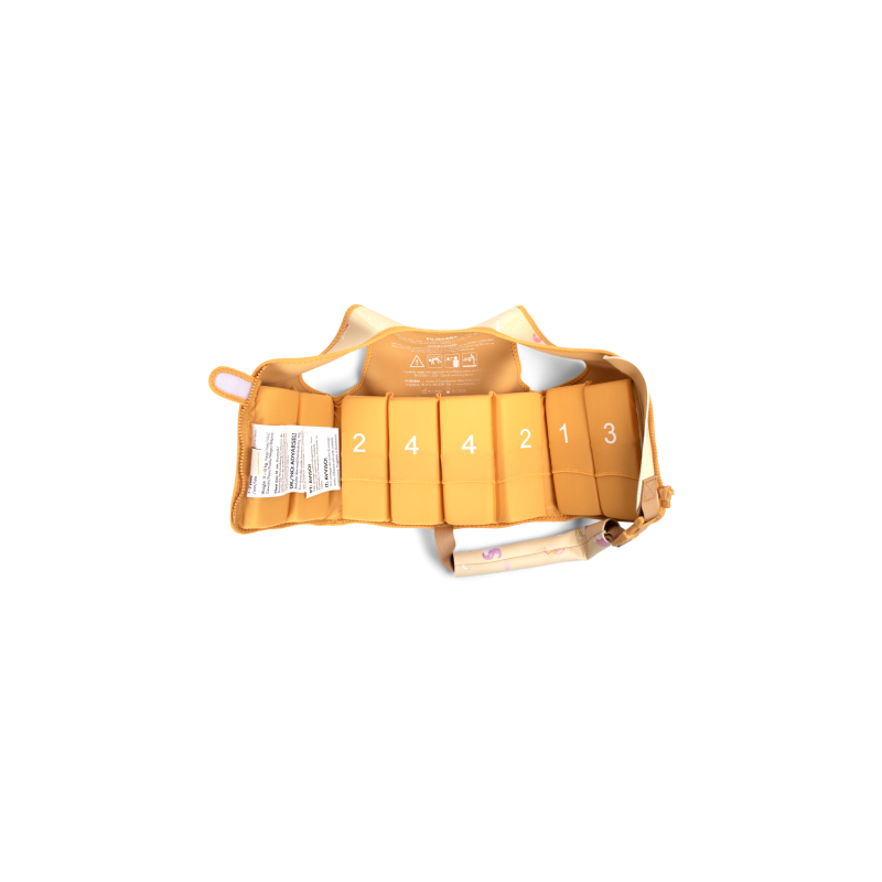 Gilet de natation 1-2 ans La plage des licornes FILIBABBA ceinture